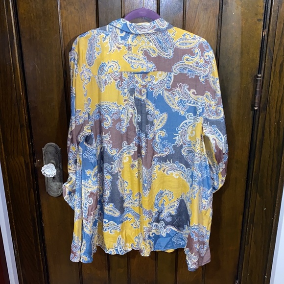 Como Vintage Paisley Dress Women’s 1x - Picture 3 of 6